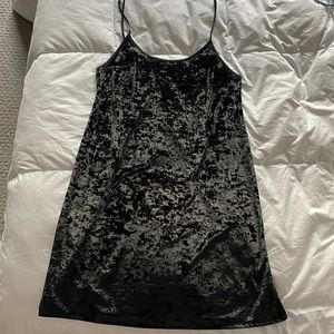Velvet Slip Dress